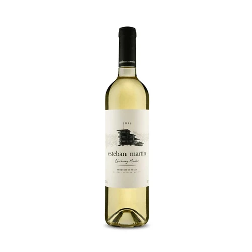 Esteban Martín DOP Cariñena Chardonnay Macabeo Vinho Espanhol
