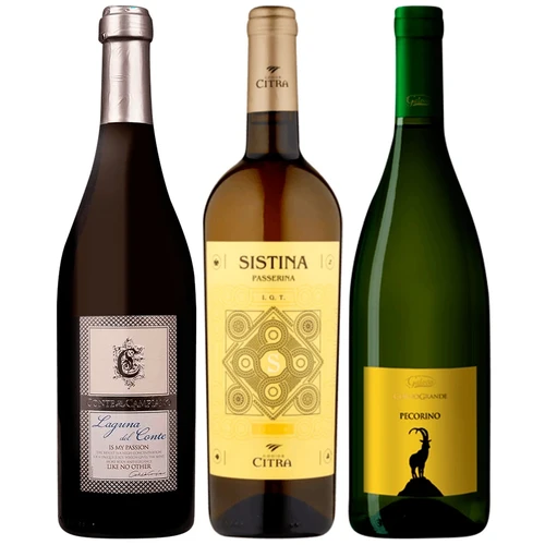 0 - Box 3 Garrafas Italia Bianco 750ml