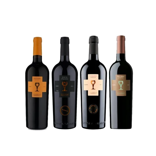 Box Schola Sarmenti 4 Garrafas Italia