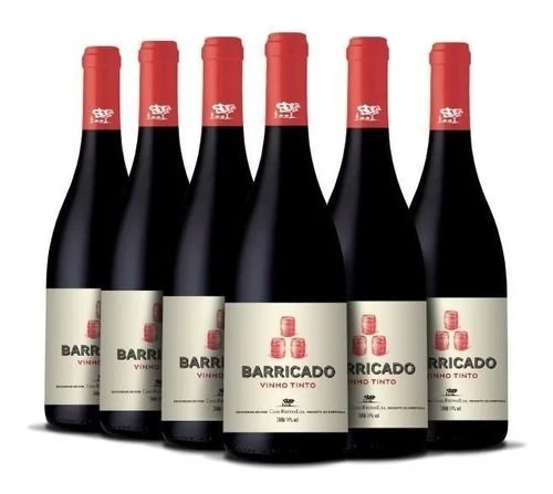 Box 6 Garrafas Vinho Português Casa Relvas Barricado