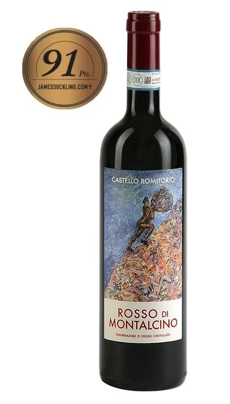 Castello Romitorio Rosso Di Montalcino DOC 2018 750ml - Vinho Italiano