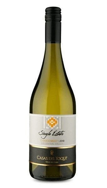 Casas Del Toqui Chardonnay Single Estate  Vinho Chileno