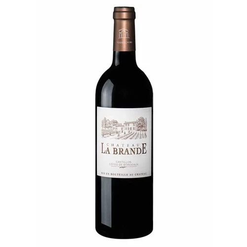 Château La Brande Castillon Côtes De Bordeaux 2016 Vinho Francês