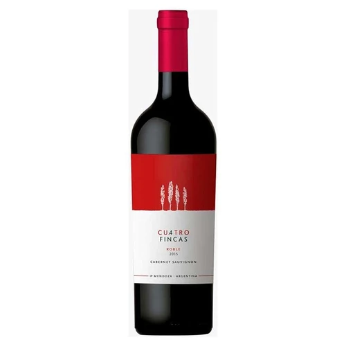 Cuatro Fincas Cabernet Sauvignon Roble 2015  Vinho Argentino