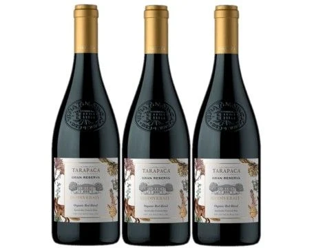 Box 3gfs Tarapacá Gran Reserva Biodiversity Red Blend 2020 750ml