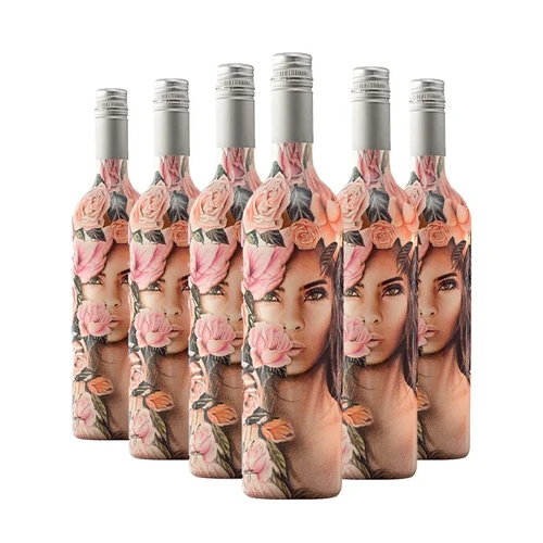Caixa 6 Garrafas La Piu Belle Rose 2023 Viña VIK 750ml