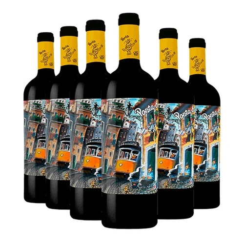 Box 6 Gfs Porta 6 Tinto - Vinho Português 750ml