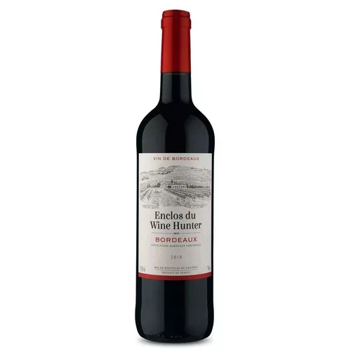 Enclos Du Wine Hunter AOC Bordeaux Rouge Vinho Frances