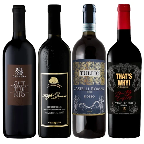 0 - Box 4 Garrafas Italia Essenziale 750ml