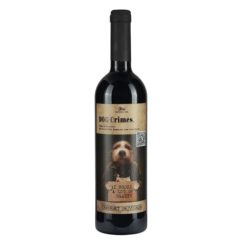 Dog Crimes ''Scooby'' Cabernet Sauvignon 750ml Vinho Moldávio