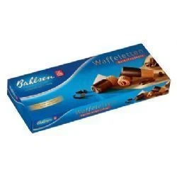 Bahsen Waffeletten Milk - Rolos De Wafer Com Cobertura Parcial De Choc