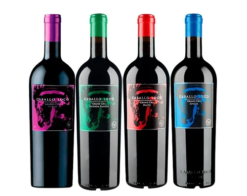 Box Caballo Loco 4 Garrafas 750ml