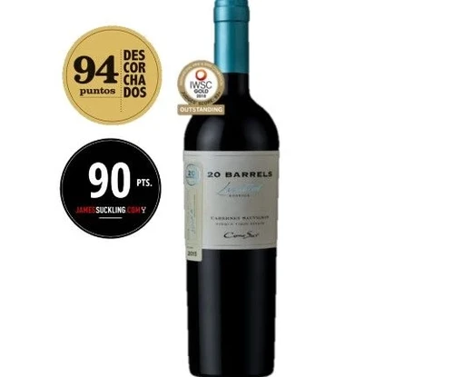 Cono Sur 20 Barrels Limited Edition Cabernet Sauvignon Vinho Chileno