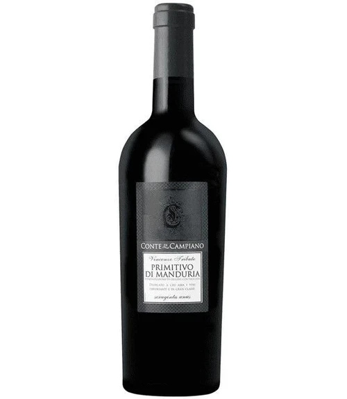 Conte Di Campiano Primitivo Di Manduria DOC Vinho Italiano