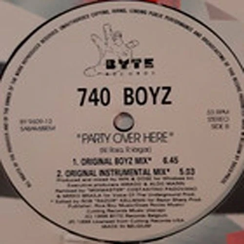 740 Boyz - Party Over Here - Mixmaster Club Mix