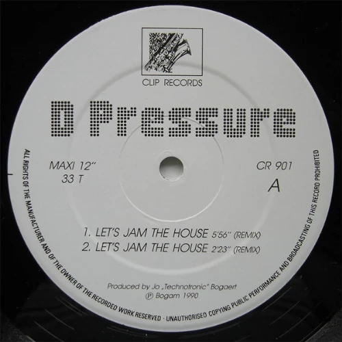 D Pressure - Lets Jam The House