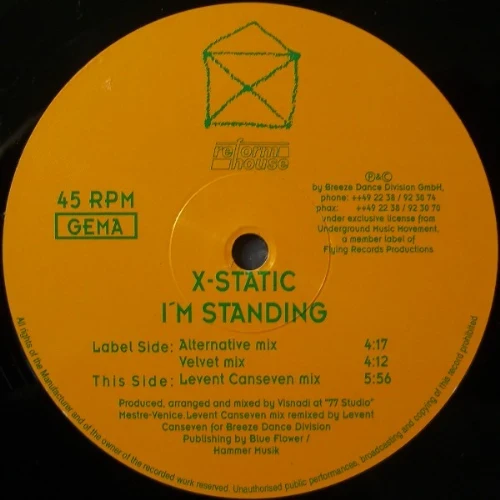 X-Static - Im Standing