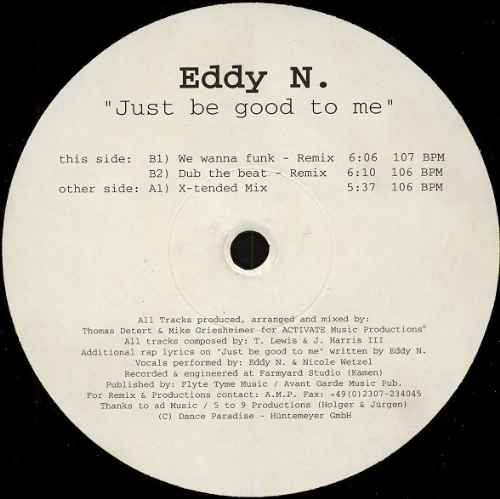 Eddy N - Just Be Good To Me