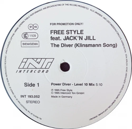 Free Style Feat Jack'n Jill - The Diver - Klinsmann Song