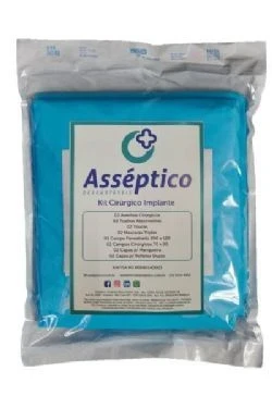 Kit Cirúrgico Asséptico Laminado 40g Estéril