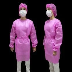 Avental Descartável Manga Longa 40g Punho Lastex 05 Unidades - Linha C