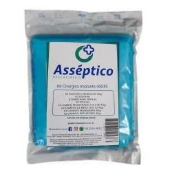 COMBO FRETE GRATIS 60 Kits Cirúrgicos Asséptico 40g Estéril - Linha Co