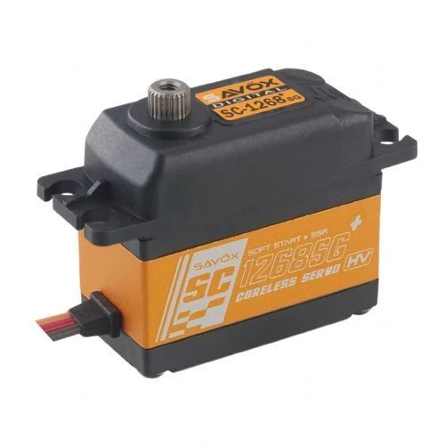 SERVO DIGITAL SAVOX SC 1268 SG 74V 25KG 011S SOFT START - SAVOX