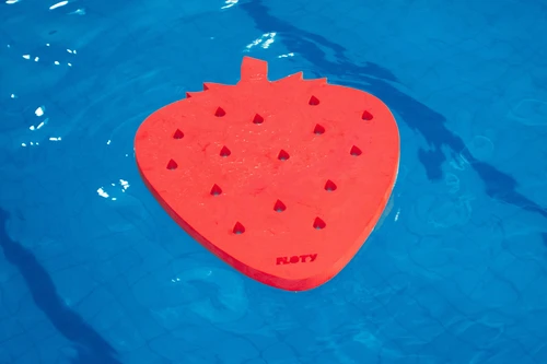 Morango - Tapete Flutuante Para Piscina