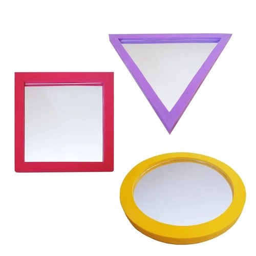 Kit Espelhos Geométricos Para Piscina