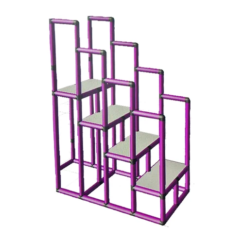 Escada Hidroterapia - 4 Degraus - PVC