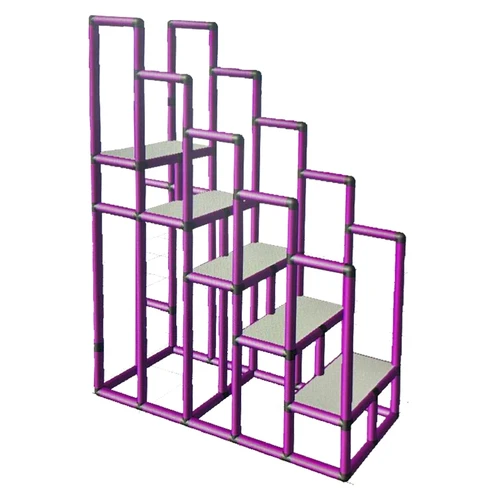 Escada Hidroterapia - 5 Degraus - PVC