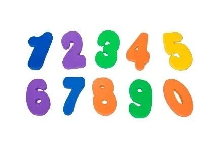 Kit Numérico Para Piscina - 10 Un