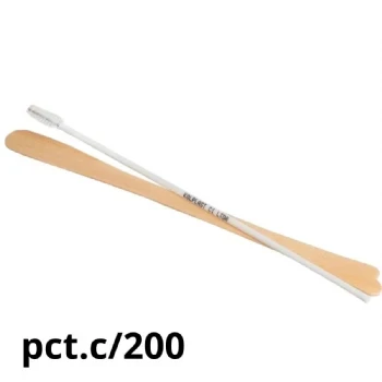 Kit Auxiliar Para Papanicolaou Descartável Escova + Espátula Kolplast