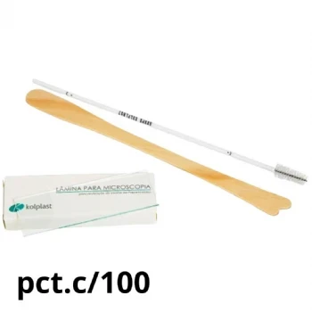 Kit Papanicolaou Básico Descartável II Kolplast Pctc-100