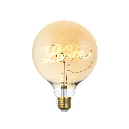 Lâmpada LOVE Filamento LED G125 GMH