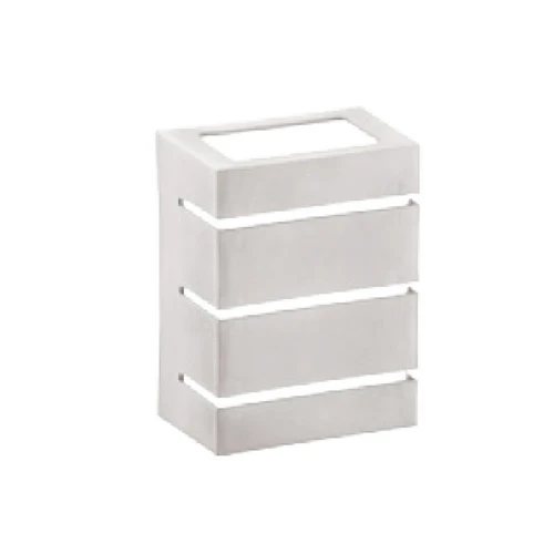 Arandela Dublin Linhas Branco E Leitoso Click Injet