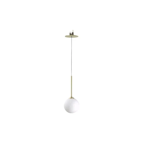 Pendente Blown Dourado Lixado Canopla Para Gesso SpotLine
