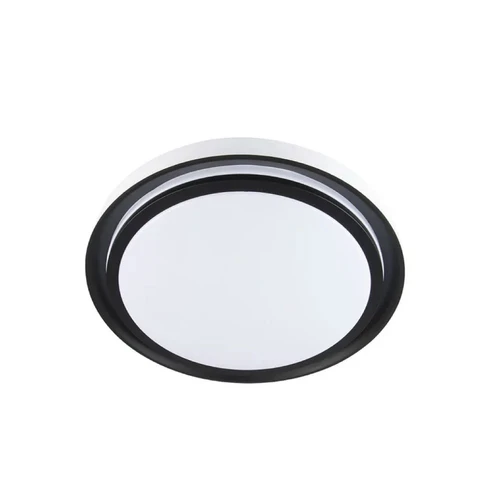 Plafon De Sobrepor LED Zony Multitemperatura Redondo Dimerizável Preto