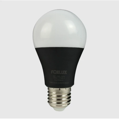 Lâmpada LED Luz Negra Bulbo A60 E27 9W FoxLuz