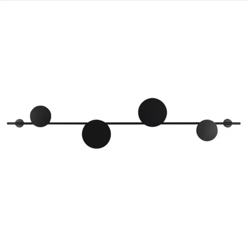 Arandela Eclipse Quattro Avant 160x35cm Preto