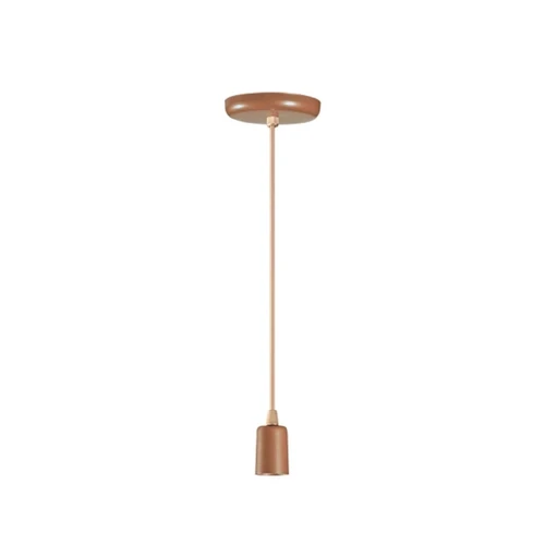Pendete Missouri Rose Gold Cabo Transparente Click Injet