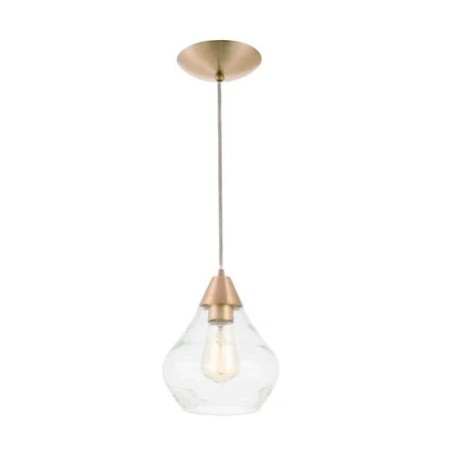 Pendente Madri Dourado 1XE27 Madelustre