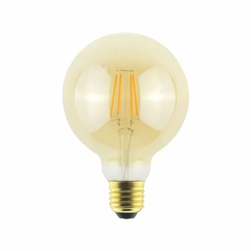 Lâmpada Filamento LED G95 Âmbar 4W G-Light