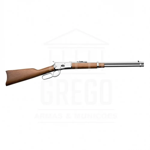 Carabina PUMA Lever Action Rossi - Inox Alto Brilho - Cano 20  38 SPL