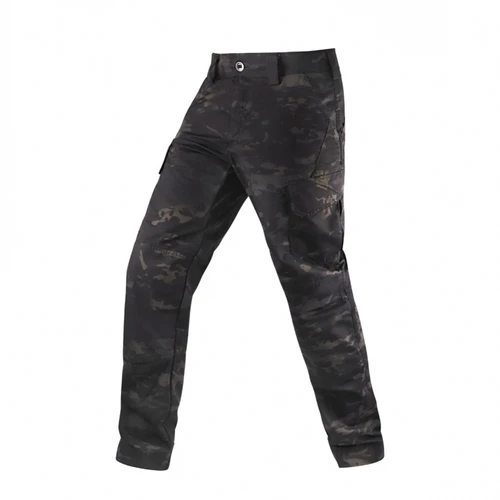 Calça Cargo Rip Stop Invictus - Platoon - Muticam Warskin Black