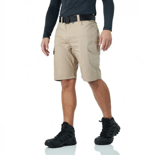 Bermuda Tática Invictus - Cargo Motion Ripstop Elastano - Caqui