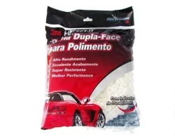 Boina Dupla Face Lã Branca Normal 3M