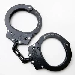 Algema Em Aço Carbono Preta - Algemas Brasil
