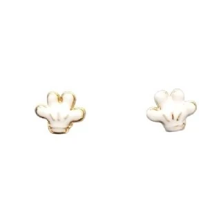 Brinco Infantil Dourado Mãozinha